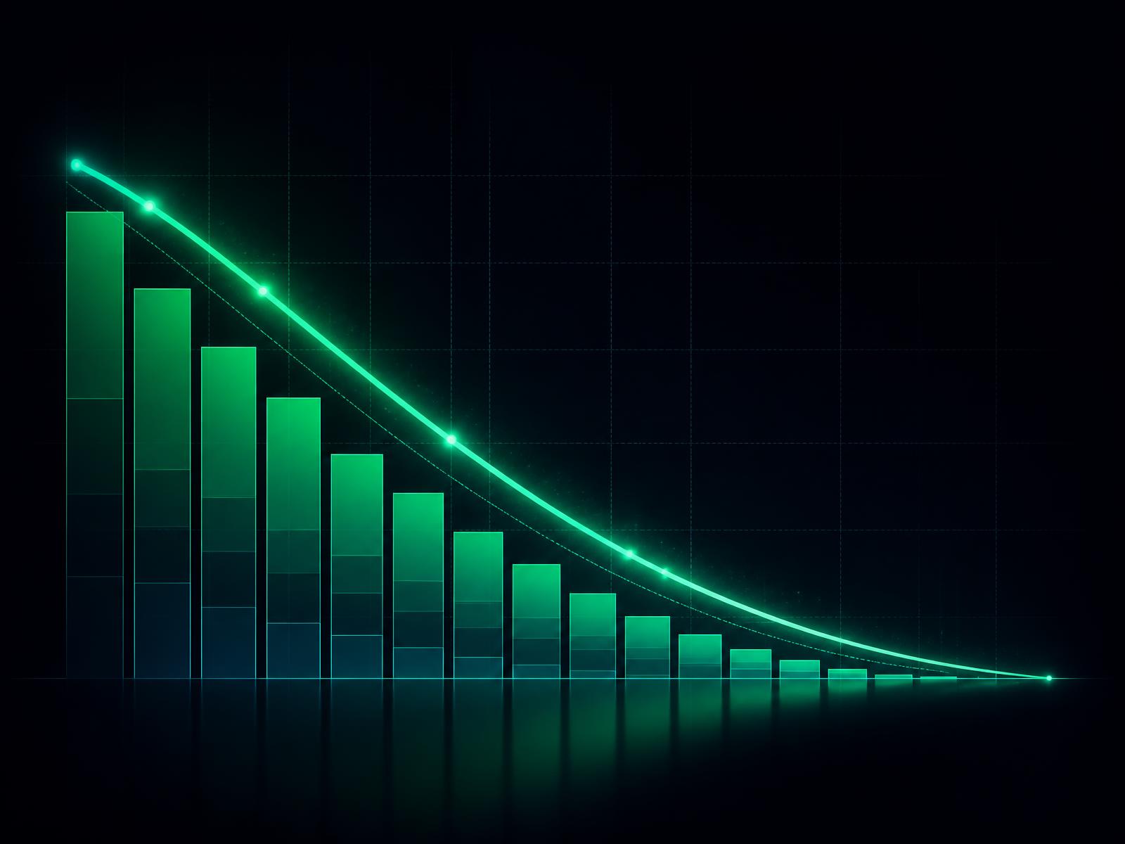 Projected debt balance falling to zero under the Wealth-Acceleration AI acceleration plan